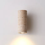 Nula Natural Travertine Wall Lamp – Timeless Stone Accent Lighting