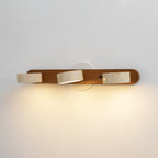 Travertine Duo LED Wall Light Natural Stone Dimmable Bedroom Living Room — 2 to 3 Lights