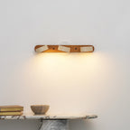 Travertine Duo LED Wall Light Natural Stone Dimmable Bedroom Living Room — 2 to 3 Lights