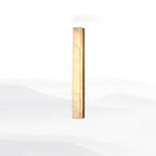 Isen Linear Wall Lamp – Elegant Brass & Alabaster Lighting