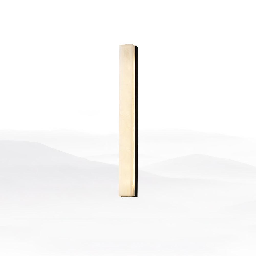 Isen Linear Wall Lamp – Elegant Brass & Alabaster Lighting