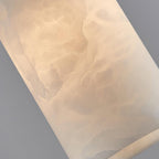 Lyrindis Cylinder Alabaster Pendant Light