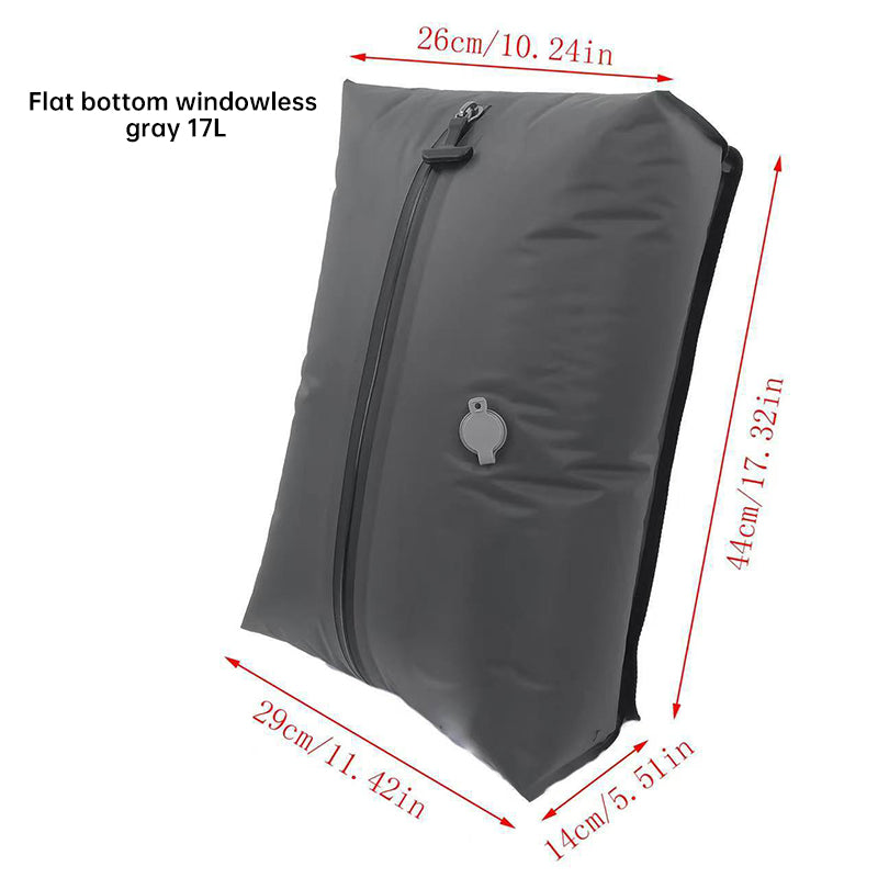 Travel Vacuum Storage Bags with Pump – 17L Compression Packing Bags for Clothes and Luggage