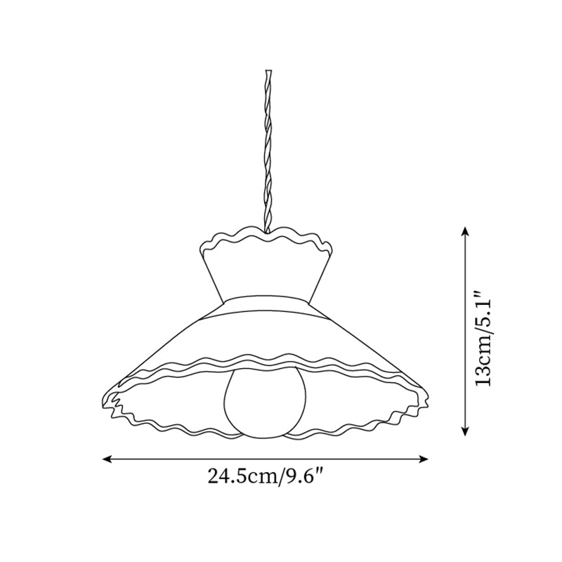 Grace Retro Ceramics Pendant Lights