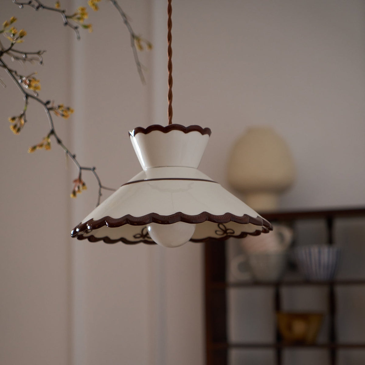 Grace Retro Ceramics Pendant Lights