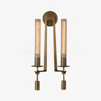 Lucian Farmhouse Indoor Wall Lamp with Glass Shade