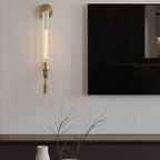 Lucian Farmhouse Indoor Wall Lamp with Glass Shade