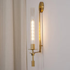 Lucian Farmhouse Indoor Wall Lamp with Glass Shade