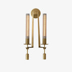 Lucian Farmhouse Indoor Wall Lamp with Glass Shade