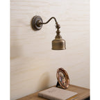 Addison Gooseneck Wall Lamp Adjustable Brass Arm LED Warm White Reading Bedroom Office