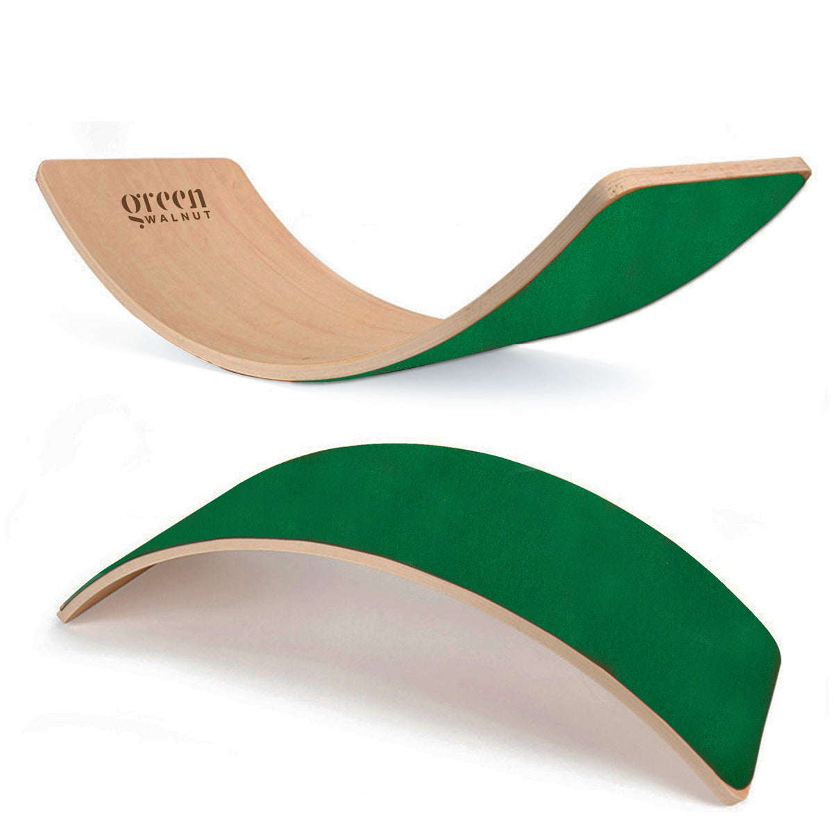Large Wooden Balance Board (With Coloured Felt)