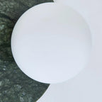 Enox Minimalist Marble Globe Wall Lamp