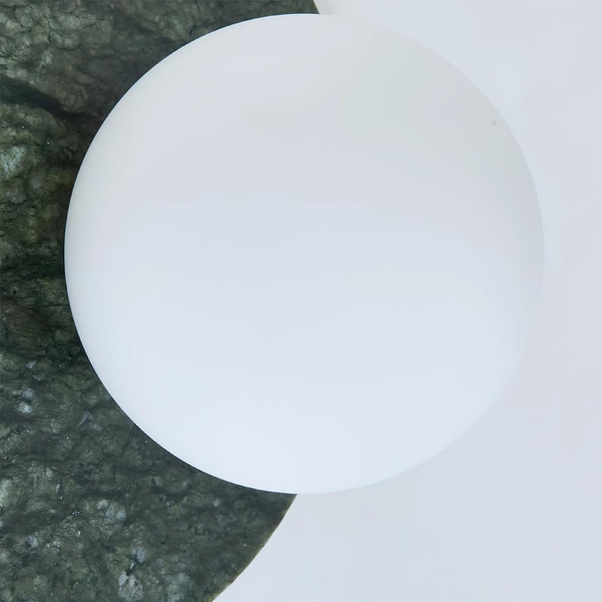 Enox Minimalist Marble Globe Wall Lamp