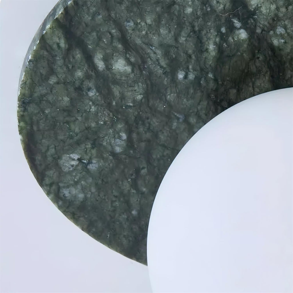 Enox Minimalist Marble Globe Wall Lamp