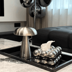Retro Mushroom LED Table Lamp Rechargeable Touch Sensor Dimmable Bedside Night Light — 5 Colors