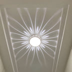 Modern Round LED Flush Mount Ceiling Light Dimmable Bedroom Living Room — Warm Cool Color