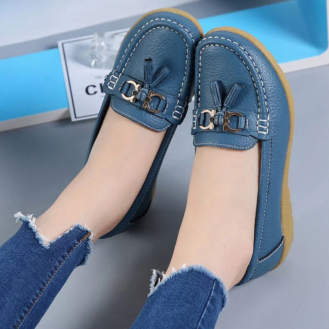 Elina |  Genuine Leather Orthopedic Loafers