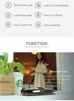Smart Item Tracker Tag – Bluetooth Key Finder for Luggage, Wallet & Bags