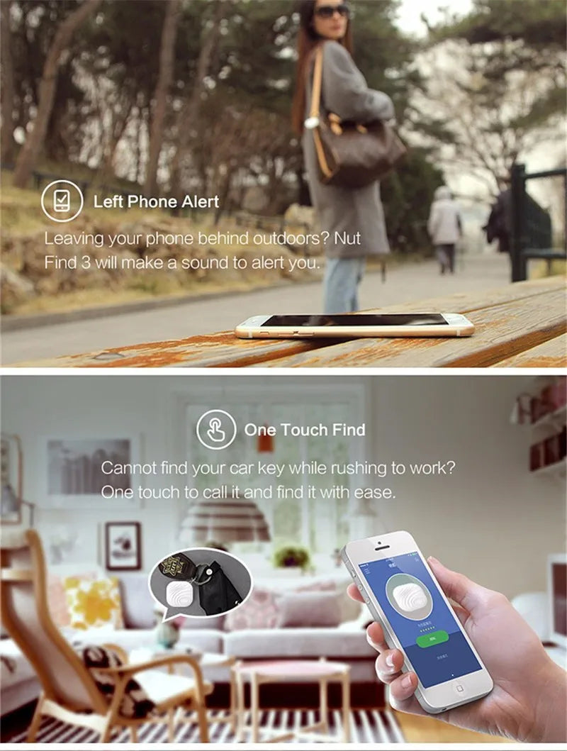 Smart Item Tracker Tag – Bluetooth Key Finder for Luggage, Wallet & Bags
