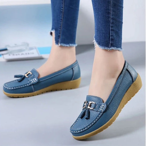 Elina |  Genuine Leather Orthopedic Loafers