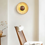 Ritta Sun Travertine Wall Light – Elegant Natural Stone Accent Lighting