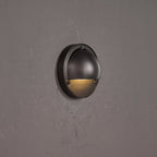 Hardy Resin Stone Wall Lamp Organic LED Warm White Bedroom Living Room — Multiple Sizes Finishes
