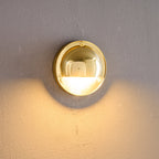 Hardy Resin Stone Wall Lamp Organic LED Warm White Bedroom Living Room — Multiple Sizes Finishes