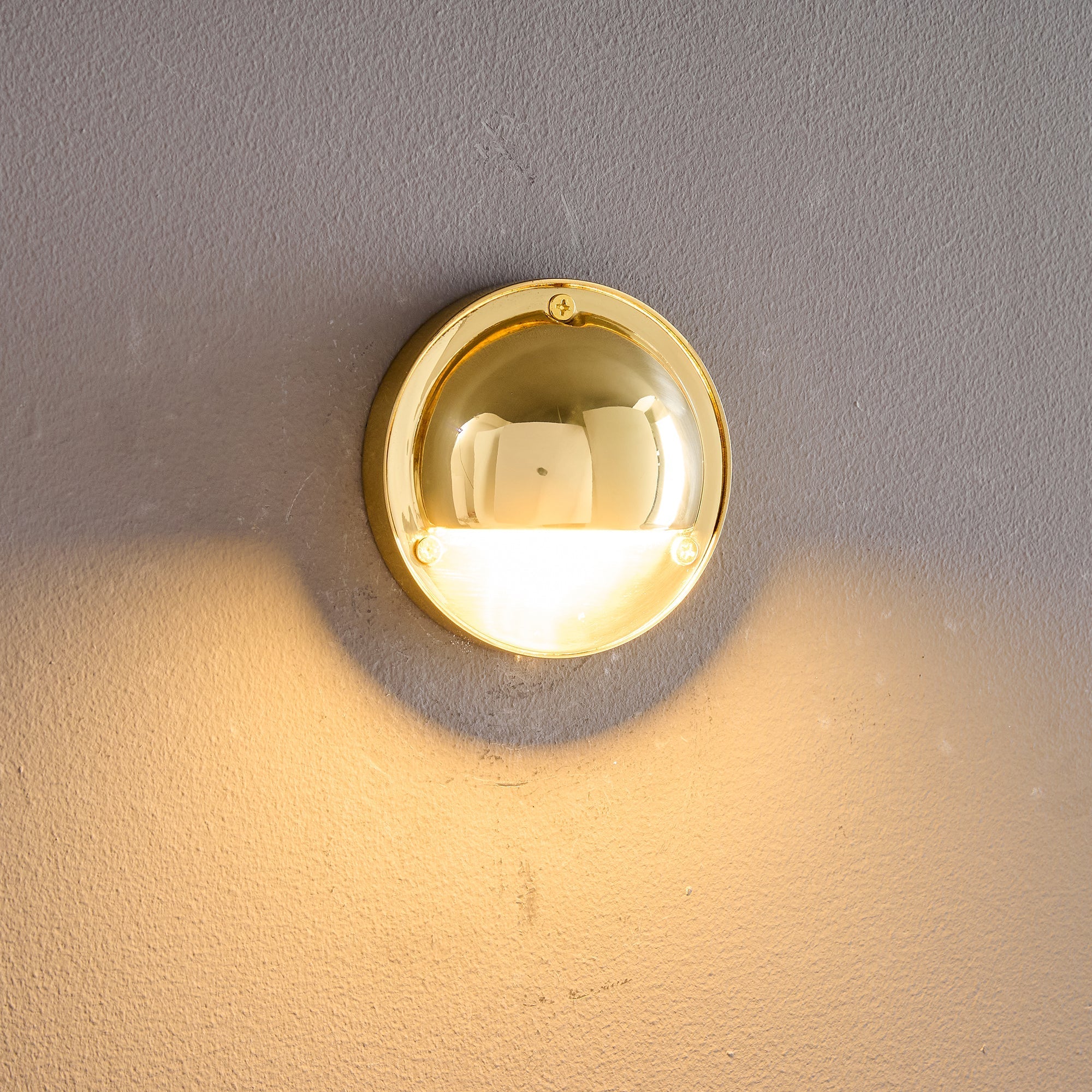 Hardy Resin Stone Wall Lamp Organic LED Warm White Bedroom Living Room — Multiple Sizes Finishes