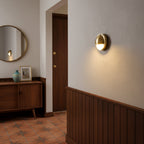 Hardy Resin Stone Wall Lamp Organic LED Warm White Bedroom Living Room — Multiple Sizes Finishes