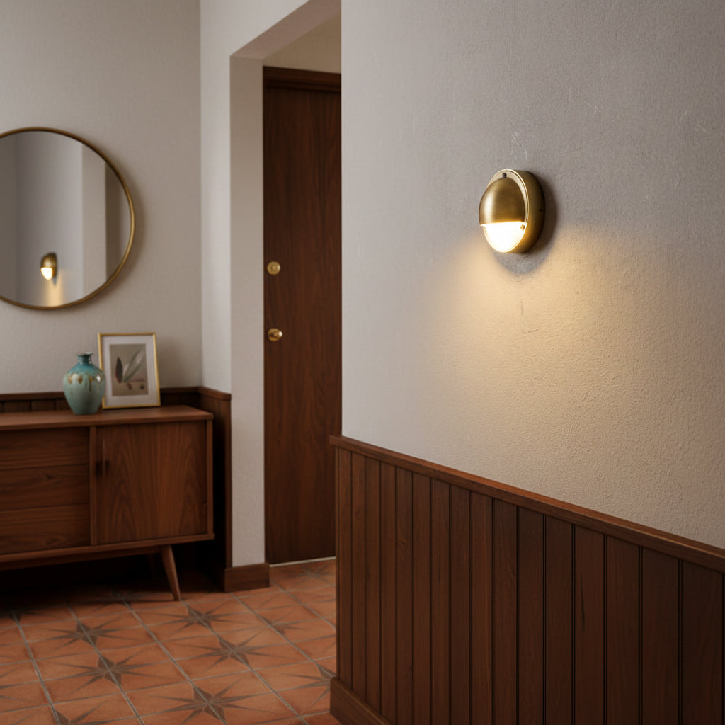 Hardy Resin Stone Wall Lamp Organic LED Warm White Bedroom Living Room — Multiple Sizes Finishes
