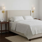 Harlem Rattan Woven Wall Lamp Warm LED Bedroom Living Room Restaurant — Natural Brown Black