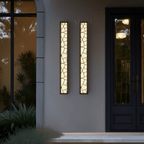 Harper modern outdoor LED post light black IP65 hardwired pathway garden — 12 to 59 inch