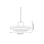 Solaro Travertine LED Pendant Light