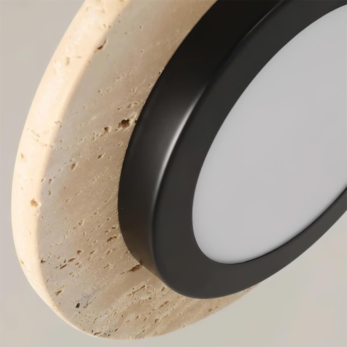 Solaro Travertine LED Pendant Light
