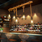 Quoro Hemp Rope Industrial Grenade Chandelier