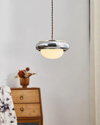 Quillon Wood Ring Pendant Lamp
