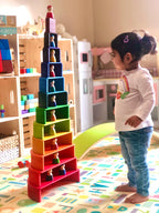 Grimm's Large Rainbow Stacker Bundle - Rainbow Stacking toy