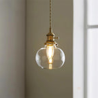 Glint Clear Glass Pendant Light