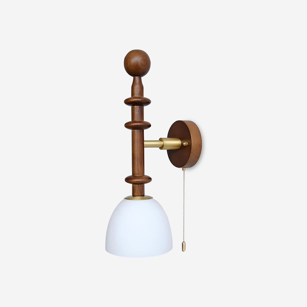 Pivelo Elegant Wooden Wall Lamp for a Warm, Modern Ambiance