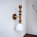 Gold & Walnut Color