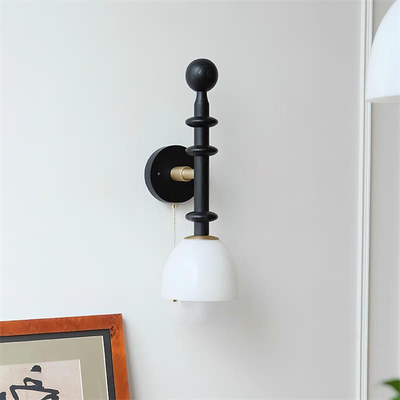 Pivelo Elegant Wooden Wall Lamp for a Warm, Modern Ambiance
