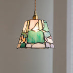Mavine Tiffany-Style Stained Glass Pendant Light