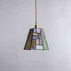 Mavine Tiffany-Style Stained Glass Pendant Light