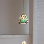 Mavine Tiffany-Style Stained Glass Pendant Light