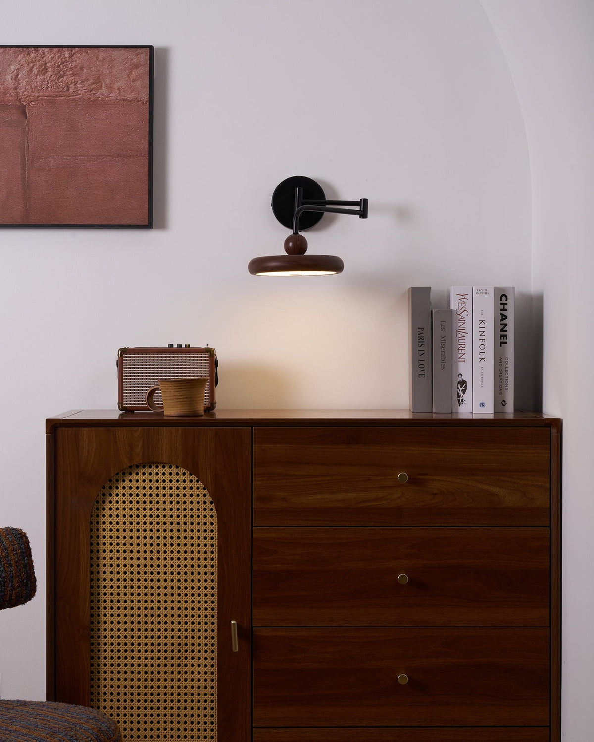 Nella Wooden Wall Light – Stylish Natural Wood Wall Sconce for a Warm, Modern Home