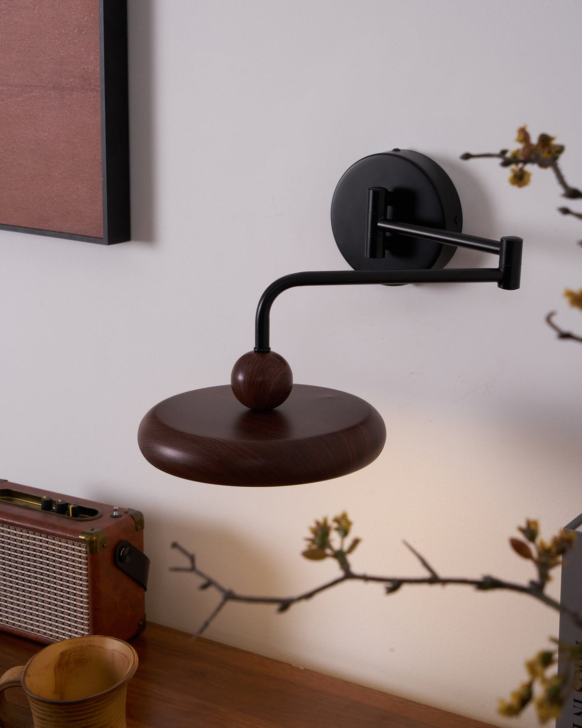 Nella Wooden Wall Light – Stylish Natural Wood Wall Sconce for a Warm, Modern Home