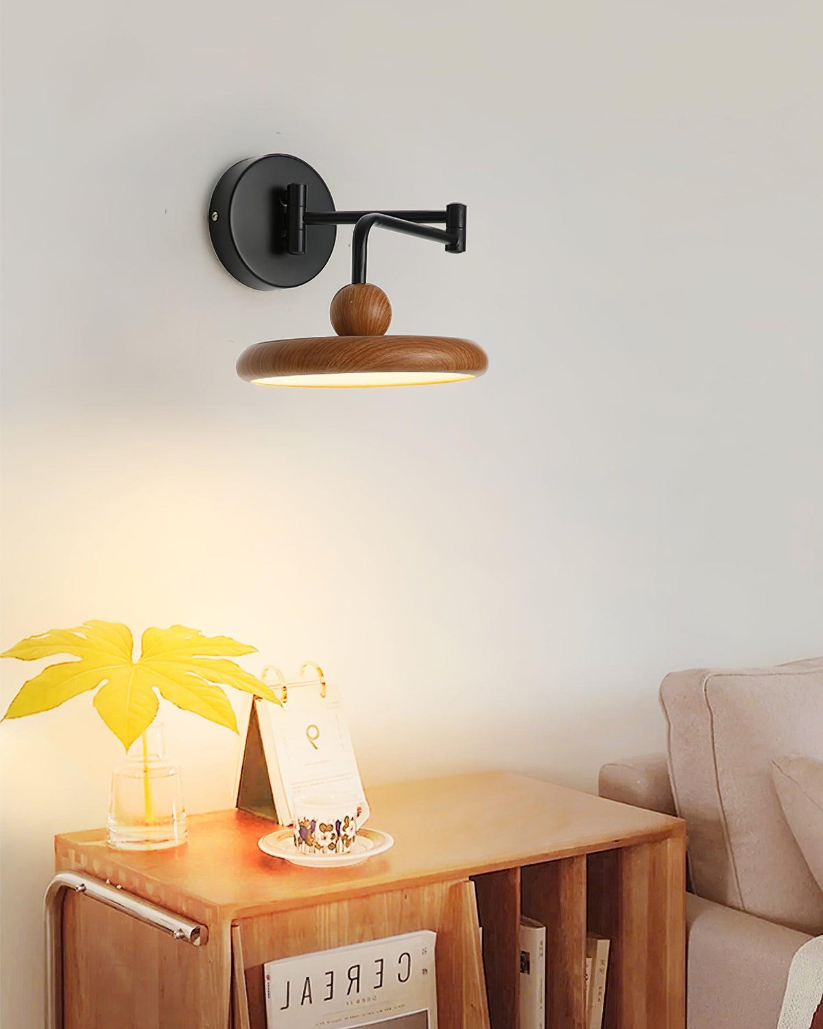 Nella Wooden Wall Light – Stylish Natural Wood Wall Sconce for a Warm, Modern Home