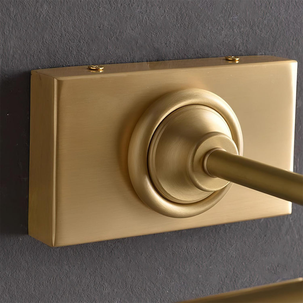 Vebilo Elegant Brass Double Wall Sconce