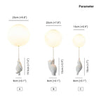 Bear Balloon Ceiling /Pendant Light