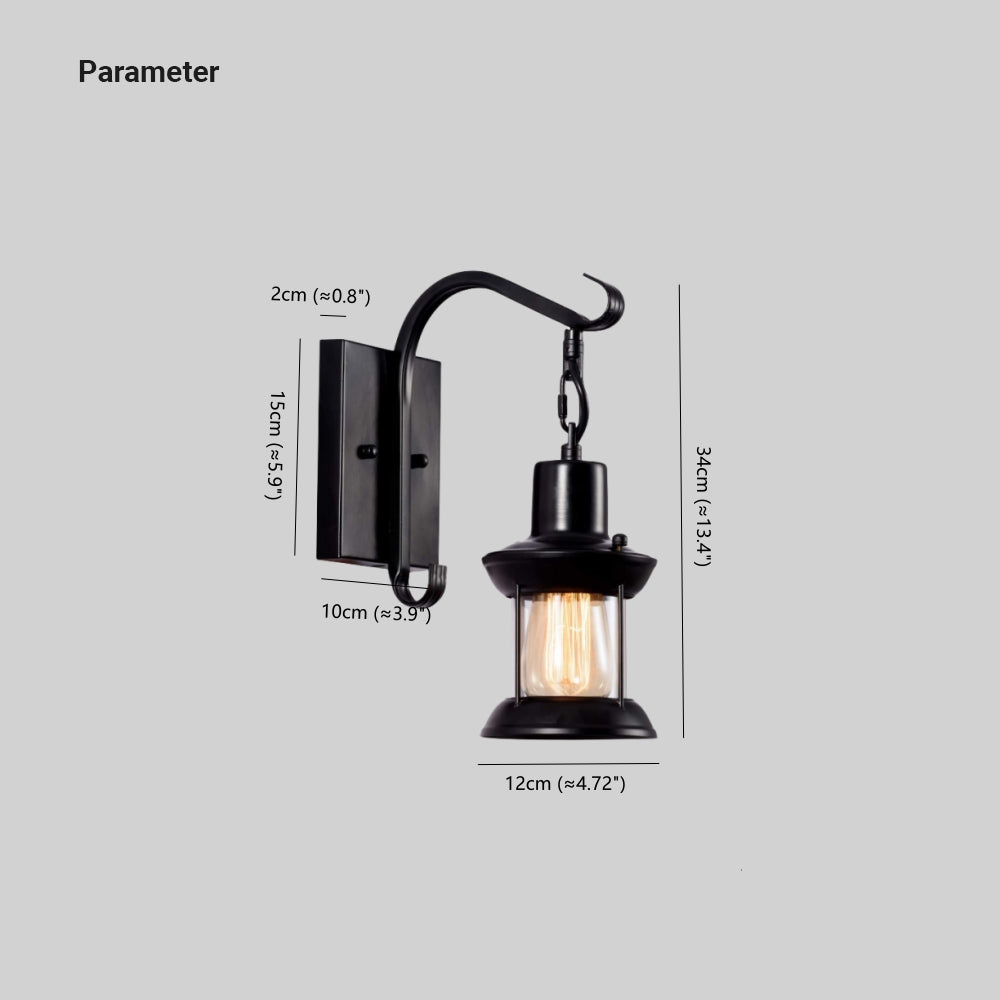 Etra Industrial-Style Retro Indoor Wall Lamp